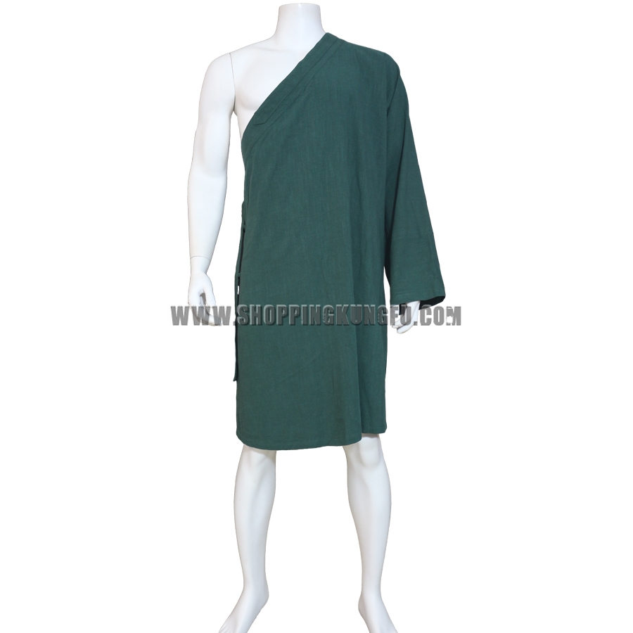 Jiaolin Robe one-sleeve Shaolin Monk Robe Kung fu Jacket Wushu Martial arts Tai Chi ...