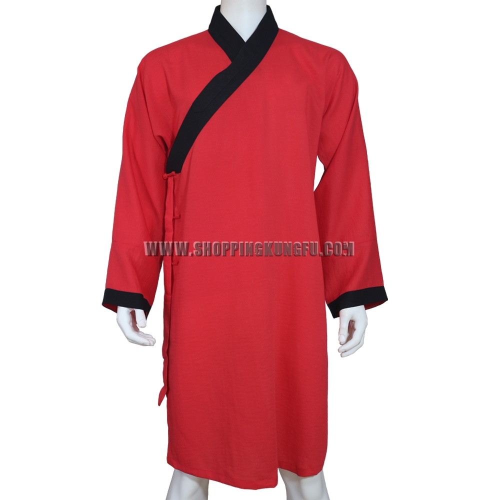 Jiaolin Robe Shaolin Monk Kung fu Jacket Wudang Taoist Training Robe 25 Colors
